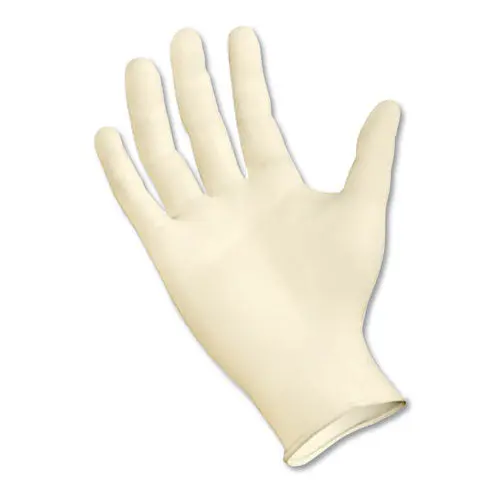 Powder-Free Synthetic Examination Vinyl Gloves, Small, Cream, 5 Mil, 1000-Crtn 1