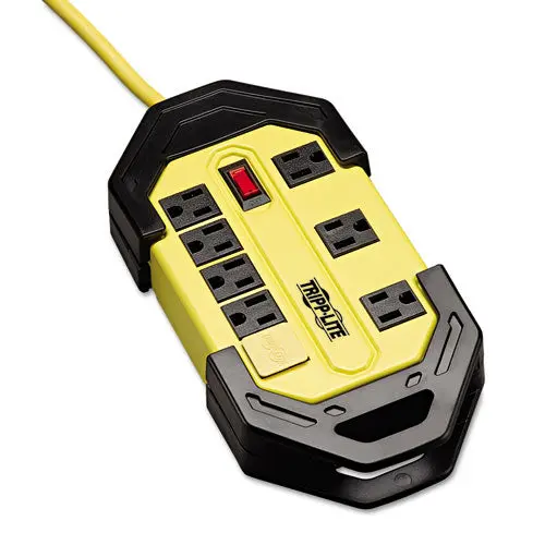 Power It! Safety Power Strip, 8 Outlets, 15 Ft Cord And Clip, Safety Covers 1