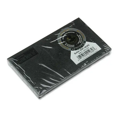 Pre-Inked Micropore Stamp Pad, 6.25 X 3.25, Black 1