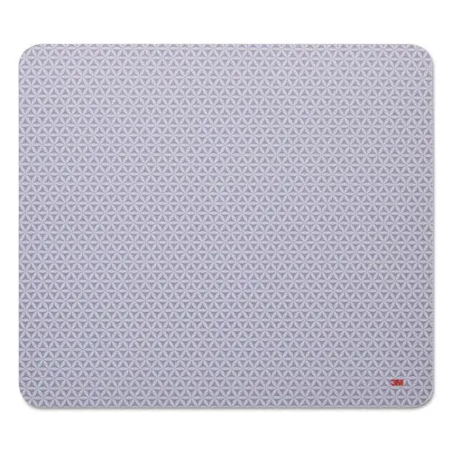 Precise Mouse Pad, Nonskid Back, 9 X 8, Gray-Bitmap 1