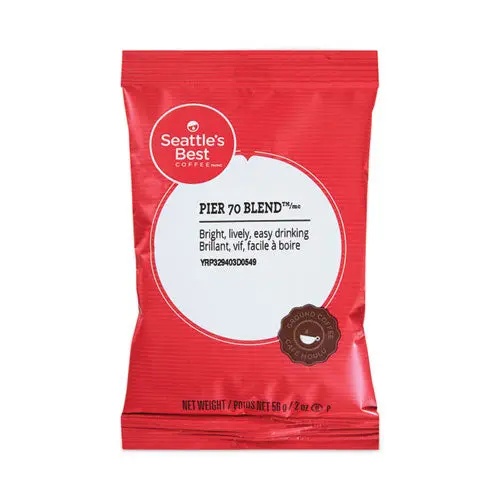 Premeasured Coffee Packs, Pier 70 Blend, 2.1 Oz Packet, 72-Box 1