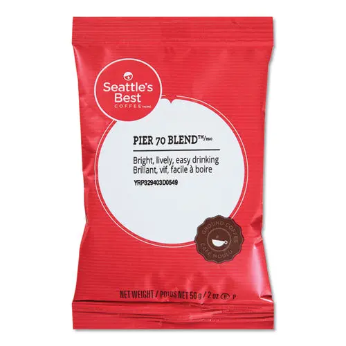 Premeasured Coffee Packs, Pier 70 Blend, 2 Oz Packet, 18-Box 1