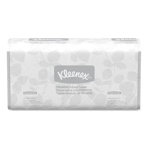 Premiere Folded Towels, 9 2-5 X 12 2-5, White, 120-Pack, 25 Packs-Carton 1