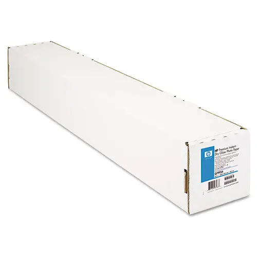 Premium Instant-Dry Photo Paper, 10.3 Mil, 36" X 100 Ft, Glossy White 1