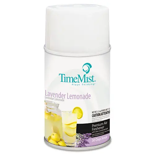 Premium Metered Air Freshener Refill, Lavender Lemonade, 5.3 Oz Aerosol, 12-Carton 1