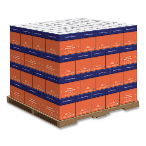 Premium Multipurpose Print Paper, 97 Bright, 24 Lb, 8.5 X 11, White, 500 Sheets/Ream, 5 Reams/Carton, 64 Cartons/Pallet 1