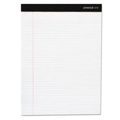 Premium Ruled Writing Pads, Narrow Rule, 5 X 8, White, 50 Sheets, 6-Pack 1