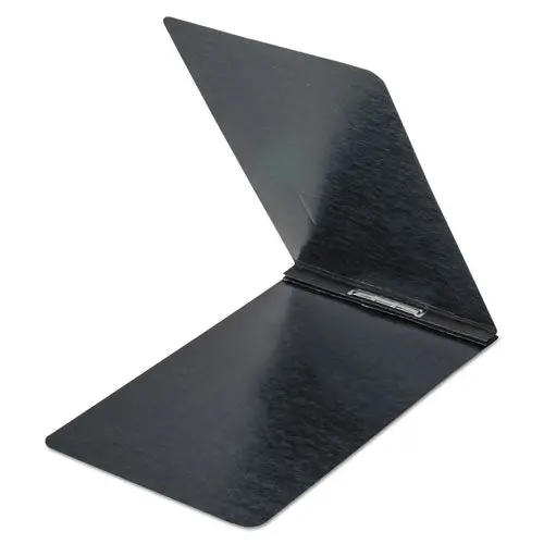 Pressboard Report Cover, Prong Clip, Legal, 2" Capacity, Black 1
