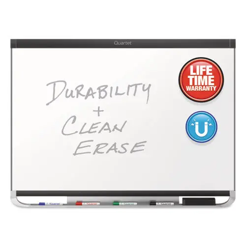 Prestige 2 Duramax Magnetic Porcelain Whiteboard, 72 X 48, Graphite Frame 1