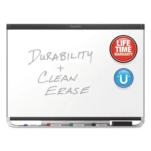 Prestige 2 Duramax Magnetic Porcelain Whiteboard, 96 X 48, Graphite Frame 1
