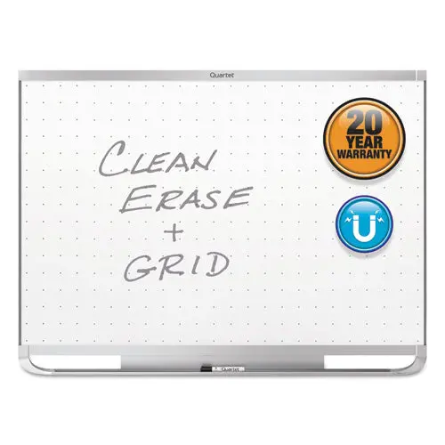 Prestige 2 Magnetic Total Erase Whiteboard, 48 X 36, Aluminum Frame 1