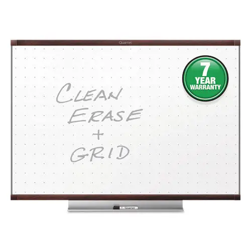 Prestige 2 Total Erase Whiteboard, 72 X 48, Mahogany Color Frame 1
