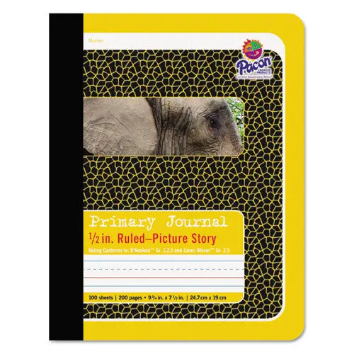 Primary Journal, Medium-College Rule, 9.75 X 7.5, 100 Sheets 1