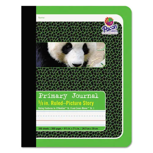 Primary Journal, Pitman Rule, 9.75 X 7.5, 100 Sheets 1