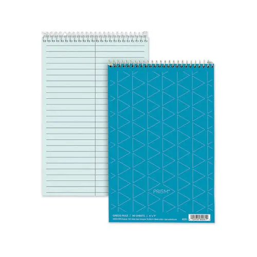 Prism Steno Books, Gregg Rule, 6 X 9, Blue, 80 Sheets, 4-Pack 1