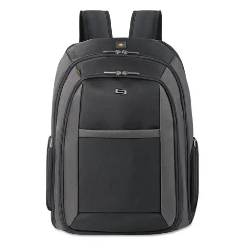 Pro Checkfast Backpack, 16", 13 3-4" X 6 1-2" X 17 3-4", Black 1