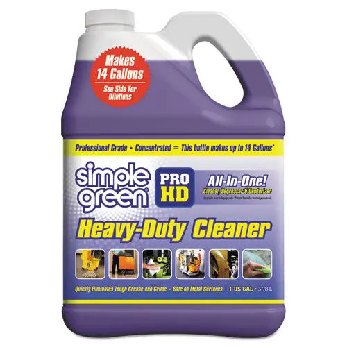 Pro Hd Heavy-Duty Cleaner, Unscented, 1 Gal Bottle, 4-Carton 1