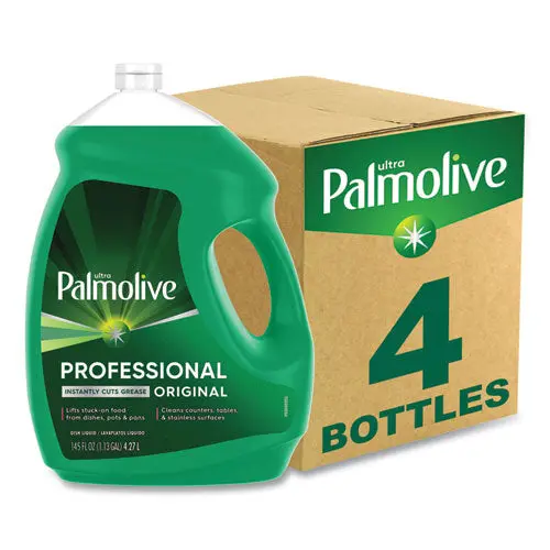 Professional Dishwashing Liquid, Fresh Scent, 145 Oz Bottle, 4/Carton 1