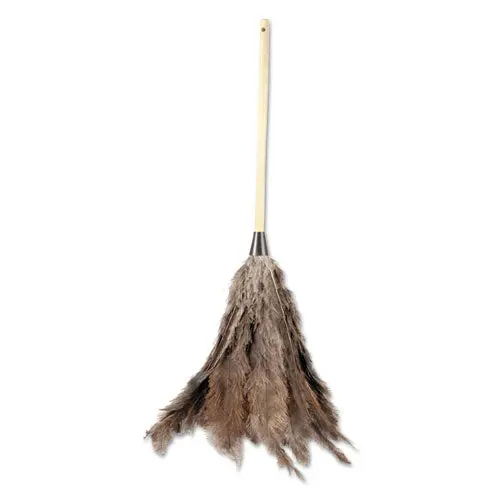 Professional Ostrich Feather Duster, 16" Handle 1