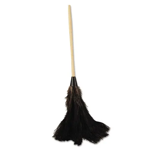 Professional Ostrich Feather Duster, 16" Handle 1