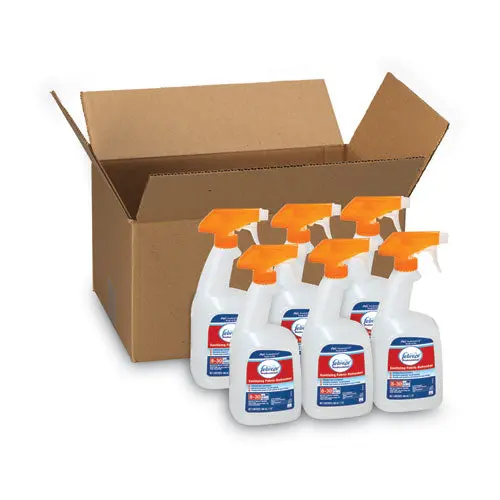 Professional Sanitizing Fabric Refresher, Light Scent, 32 Oz Spray Bottle, 6-Carton 1