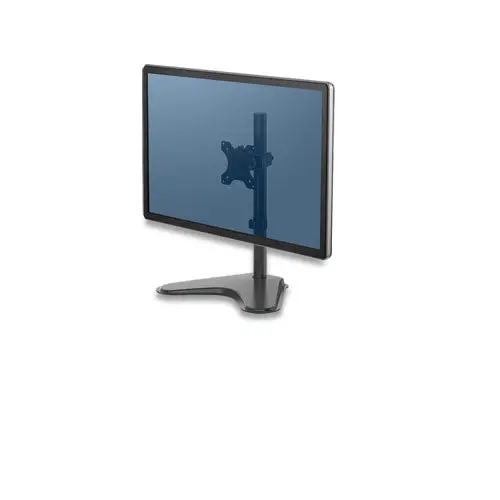 Professional Series Single Freestanding Monitor Arm, For 32" Monitors, 11" X 15.4" X 18.3", Black, Supports 17 Lb 1