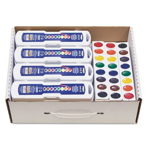 Professional Watercolors, 8 Assorted Colors,Masterpack, 36-Set 1