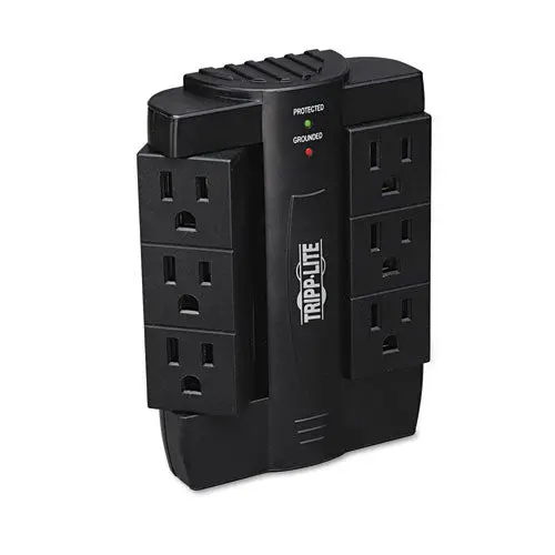 Protect It! Surge Protector, 6 Rotatable Outlets, Direct-Plug In, 1500 Joules 1