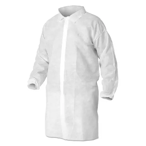 Protector,Lab Coat,L,Wh50 1
