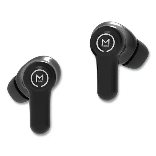 Pulse Hd 360 Virtual Hybrid Anc True Wireless Earbuds, Black 1