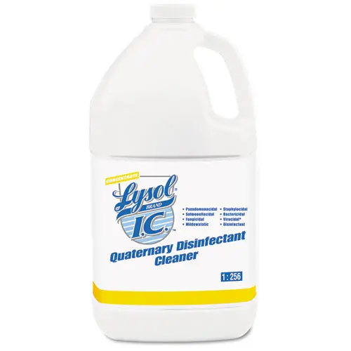 Quaternary Disinfectant Cleaner, 1Gal Bottle, 4-Carton 1