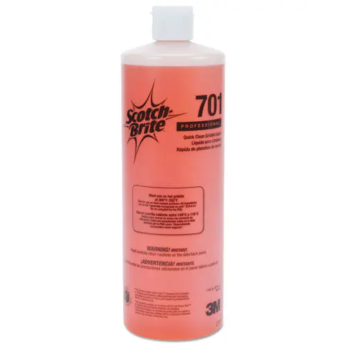 Quick Clean Griddle Liquid, 1 Qt Bottle, 4-Carton 1