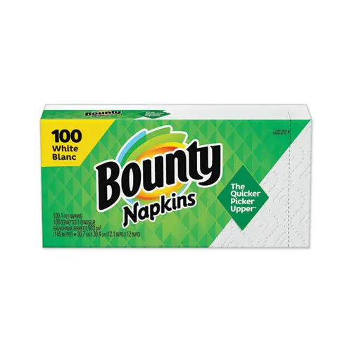 Quilted Napkins, 1-Ply, 12 1-10 X 12, Assorted - Print Or White, 200-Pack 1