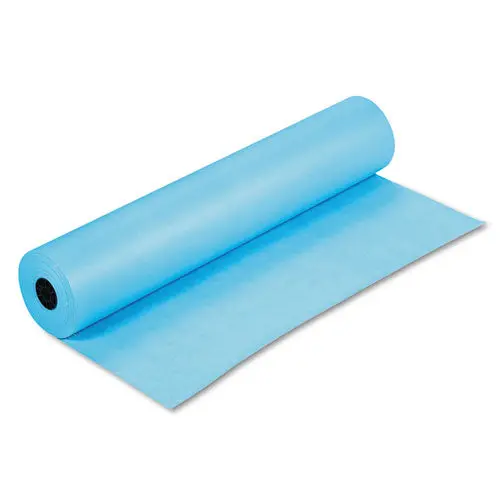 Rainbow Duo-Finish Colored Kraft Paper, 35Lb, 36" X 1000Ft, Sky Blue 1