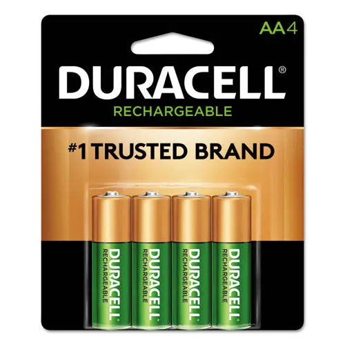 Rechargeable Staycharged Nimh Batteries, Aa, 4-Pack 1