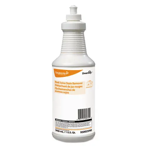 Red Juice Stain Remover, 32 Oz, Bottle, 6 Bottles-Carton 1