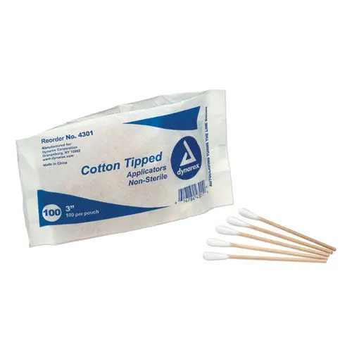 Refill F-Smartcompliance Business Cabinet, Cotton-Tipped Applicators,3"L,100-Bg 1