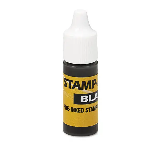 Refill Ink For Clik! And Universal Stamps, 7 Ml-Bottle, Black 1