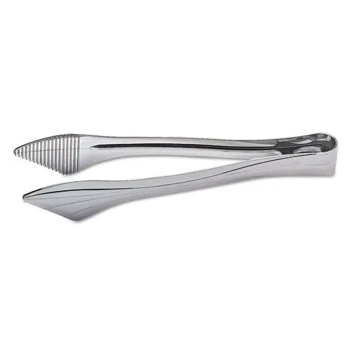 Reflections Heavyweight Plastic Utensils, Serving Tongs, Silver 1