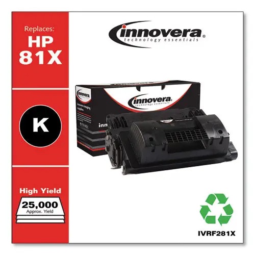 Remanufactured Black High-Yield Toner, Replacement For Hp 81X (Cf281x), 25,000 Page-Yield 1