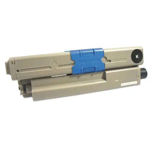 Remanufactured Black Toner, Replacement For Oki 44469801, 3,500 Page-Yield 1