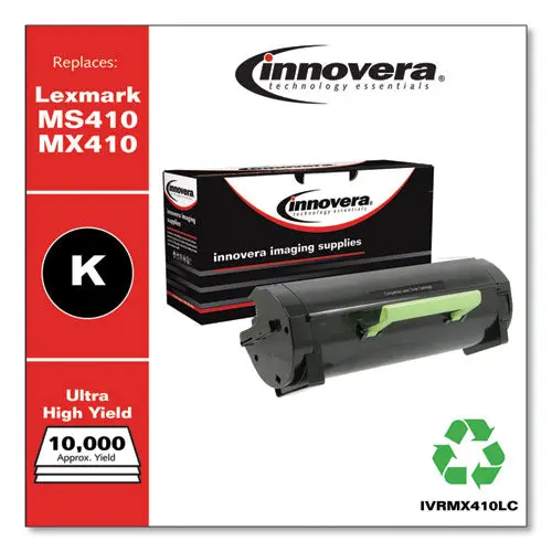 Remanufactured Black Ultra High-Yield Toner, Replacement For Lexmark Ms410-Mx410, 10,000 Page-Yield 1