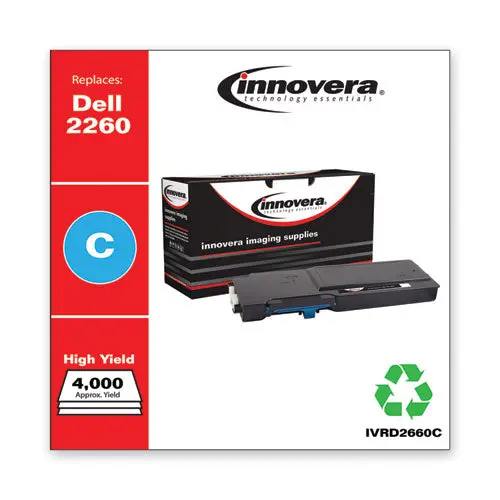 Remanufactured Cyan High-Yield Toner, Replacement For Dell D2660 (593-Bbbt), 4,000 Page-Yield 1
