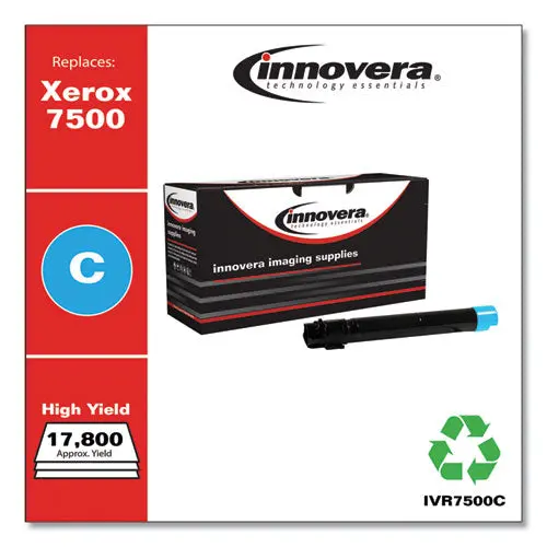 Remanufactured Cyan High-Yield Toner, Replacement For Xerox 106R01436, 17,800 Page-Yield 1