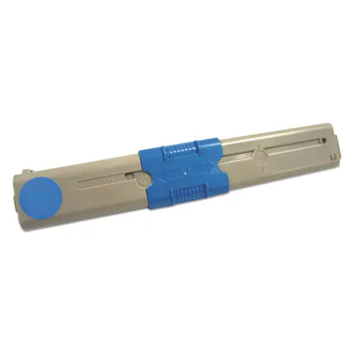 Remanufactured Cyan Toner, Replacement For Oki 44469703, 2,000 Page-Yield 1