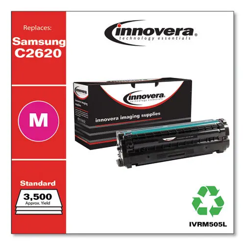 Remanufactured Magenta High-Yield Toner, Replacement For Samsung Clt-M505l (Su304a), 3,500 Page-Yield 1