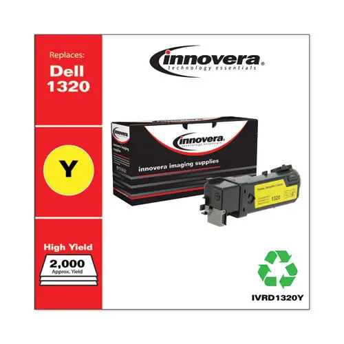 Remanufactured Yellow High-Yield Toner, Replacement For Dell 1320 (310-9062), 2,000 Page-Yield 1
