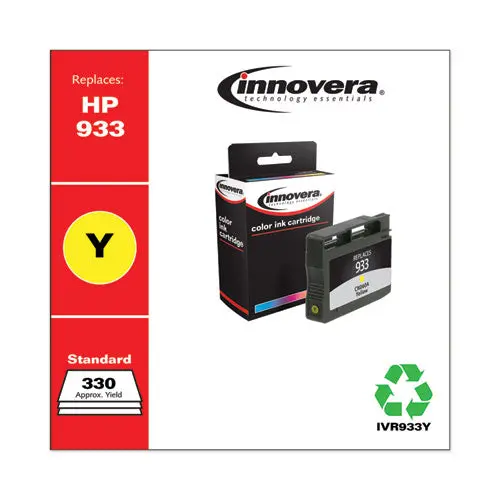 Remanufactured Yellow Ink, Replacement For Hp 933 (Cn060a), 330 Page-Yield 1