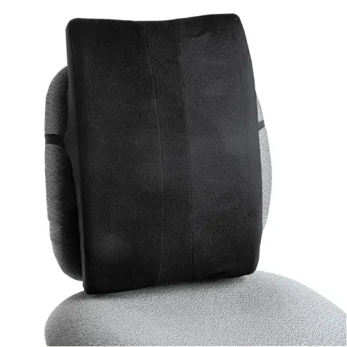 Remedease Full Height Backrest, 14W X 3D X 19.5H, Black 1
