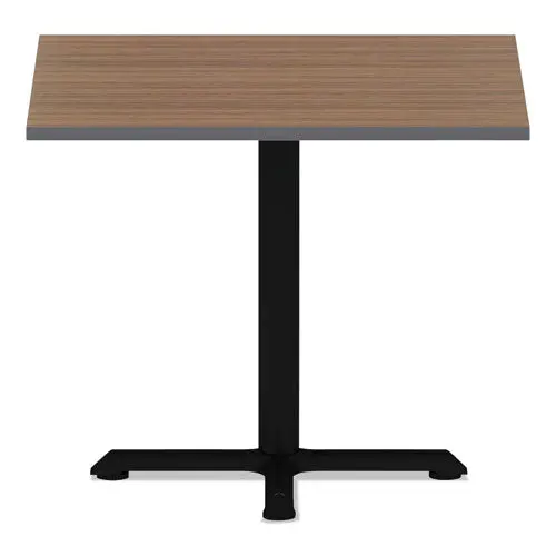 Reversible Laminate Table Top, Square, 35 3-8W X 35 3-8D, Espresso-Walnut 1